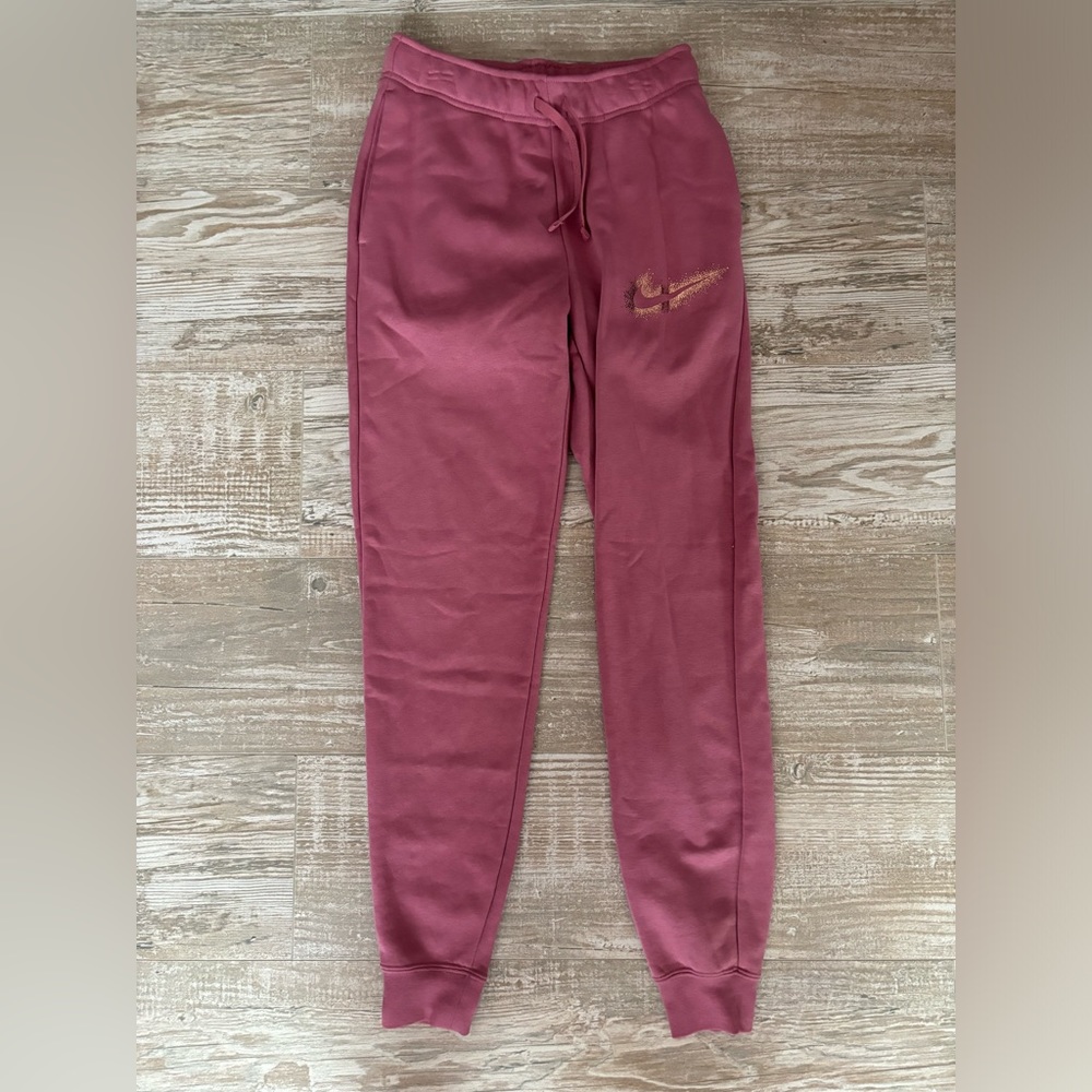 Nike pink sweatpants